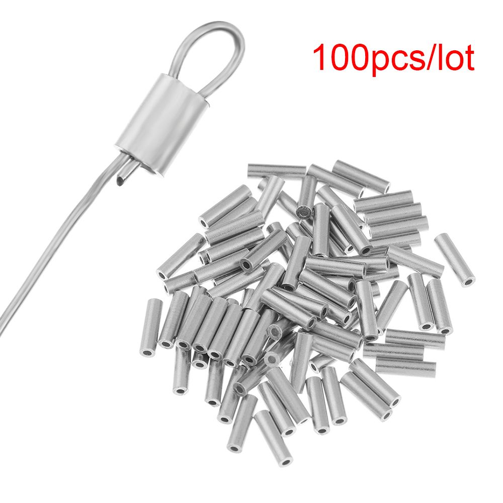 100 шт./партия, обжимные трубк – обзор и цена Monofilament Line