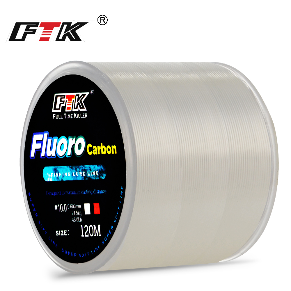 FTK 120 м рыболовная леска с п – обзор и цена Fluorocarbon Line